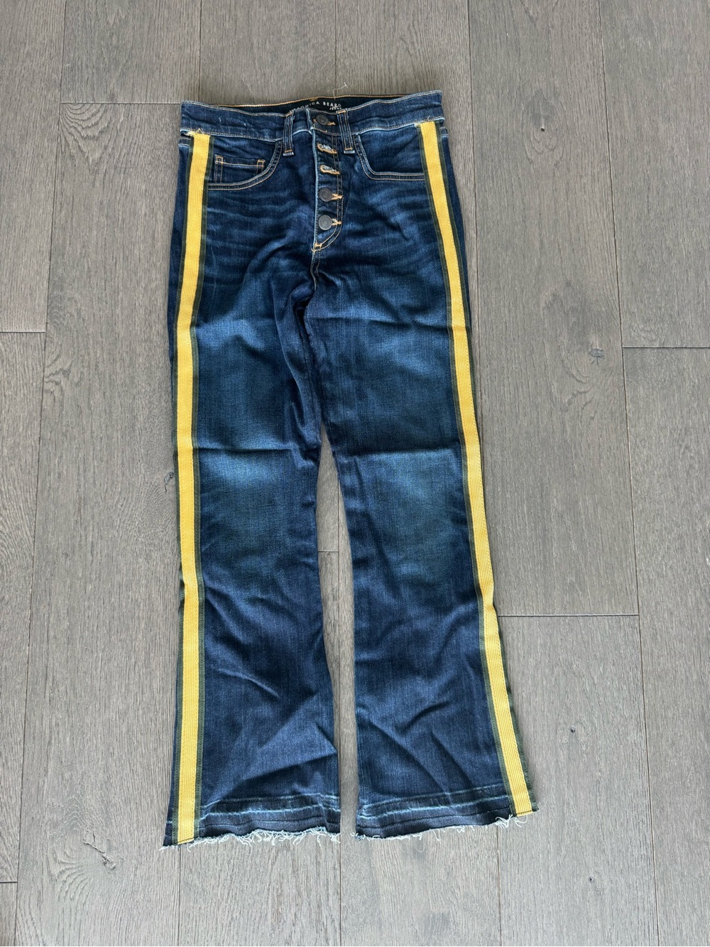 Veronica Beard Carolyn High Rise Baby Boot Jeans